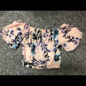 Off the shoulder top